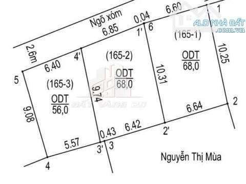 Bán Đất Nội An Phường Chương Mỹ – 68m² – Gần Trường Học – Oto Vào Tận Nơi – Cách TL419 Chỉ