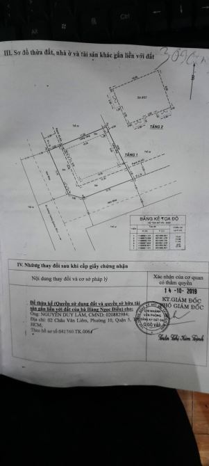 BÁN NHÀ GÓC 2 MẶT TIỀN ĐƯỜNG LÊ ĐỨC THỌ, P6, GÒ VẤP DT KHỦNG 15x16M GIÁ CHỈ 19,5 TỶ