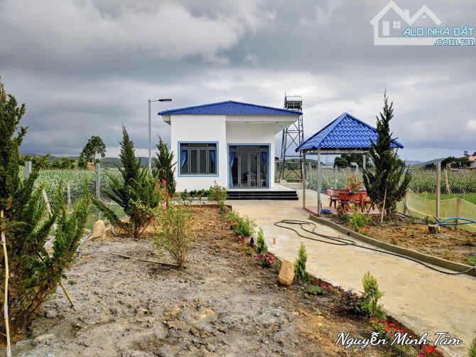 Bán đất và nhà vườn nghỉ dưỡng 10mx34m xã Đức Trọng,Lâm Đồng chỉ 2.5 tỷ TL