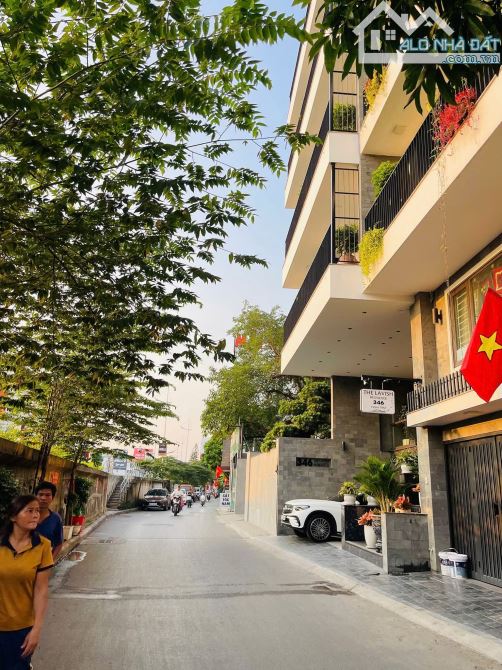 Tòa nhà 6 tầng Âu Cơ 62m quận Tây Hồ Hà Nội nhà đẹp thang máy kinh doanh văn phòng công ty