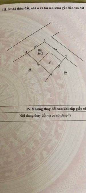 Bán đất Hoàng Xá, Bắc Từ Liêm, 36/45 m2, lô góc ô tô tránh, giá 4.7 tỷ