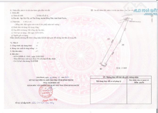 1500m2 chỉ 2xx triệu ngay ĐT 753 - 1