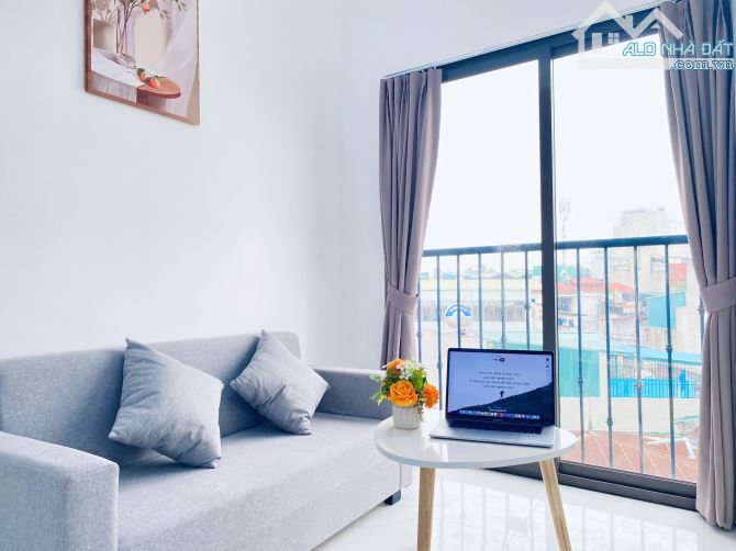 Cho Thuê CCMN Ngõ 41 Đông Tác Đống Đa 25m2 Studio Gác Xép Cửa Sổ Ban Công Thang Máy - 2