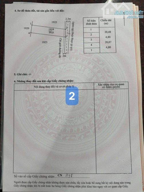 5 Nền F0 Đất Thổ Cư 4,8 x 21m. Đường ÔTô Sổ Hồng Riêng Thể Hiện Đường Giá Rẻ - 2