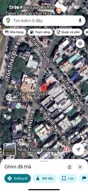 Bán lô góc 2 mặt tiền Bùi Thiện Ngộ và Huỳnh Ngọc Đủ ,Hoà Xuân.DT 236m2 - 3