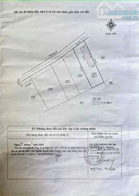 Bán đất và nhà vườn nghỉ dưỡng 10mx34m xã Đức Trọng,Lâm Đồng chỉ 2.5 tỷ TL - 3