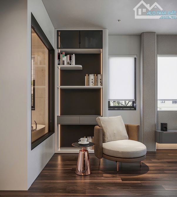 Bán nhà Ngọc Thuỵ ,DT 54m2 ,MT 10.5m ,6 Tầng , Giá 16.9 tỷ ,Ba mặt thoáng - Gara Ô tô - 4