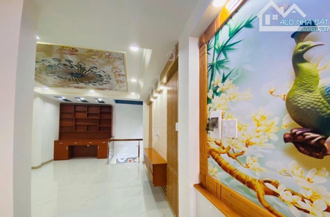 NHÀ ĐẸP MÊ LY 1 LỮNG 3 LẦU 4PN 5WC HẺM XE TẢI LÊ ĐỨC THỌ CHỢ AN NHƠN - 4