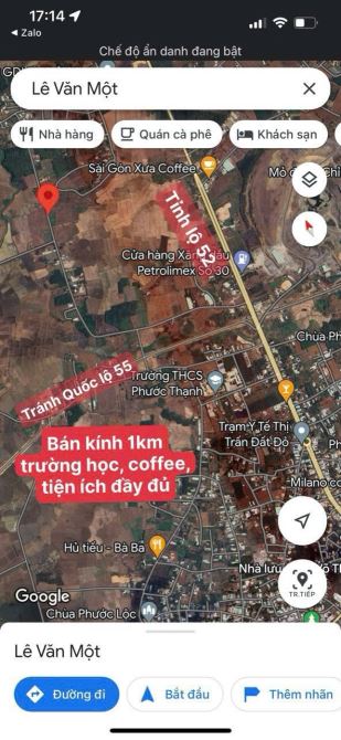 MẶT TIỀN LÊ VĂN MỘT - TRUNG TÂM THỊ TRẤN ĐẤT ĐỎ - ĐẤT ĐỎ - BRVT 🌈DT 1400M2 - 4