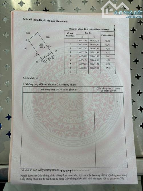 1700m2 có 173m2 thổ đường Nguyễn Thị Tầm ngay chợ Bình Lãng _tân trụ 1,5 tỷ giá rẻ ngộp - 6