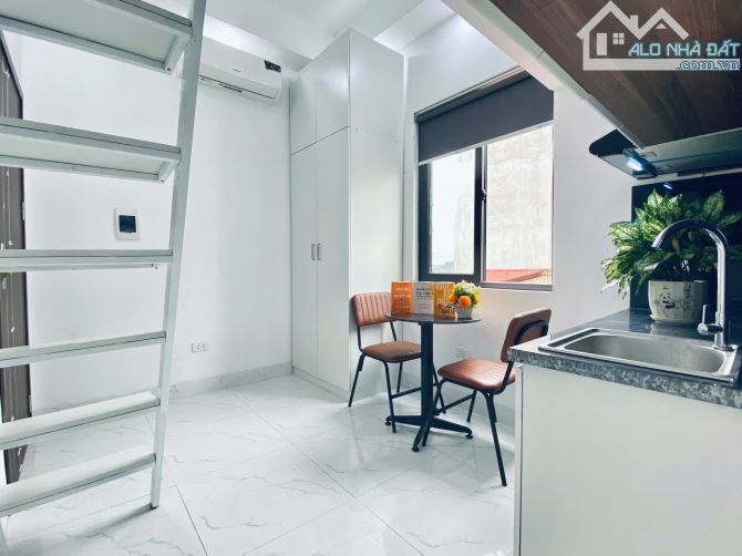 Cho Thuê CCMN Ngõ 41 Đông Tác Đống Đa 25m2 Studio Gác Xép Cửa Sổ Ban Công Thang Máy - 7