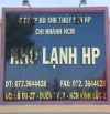 Cho thuê kho lạnh tại Tây Ninh (Long An), Kho lạnh HP - Chi Nhánh Hồ Chí Minh