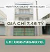 Bán Nhà Trung Mỹ Tây Q12- 112 M2-4 Tầng - HXH- Chỉ 7,46Tỷ.