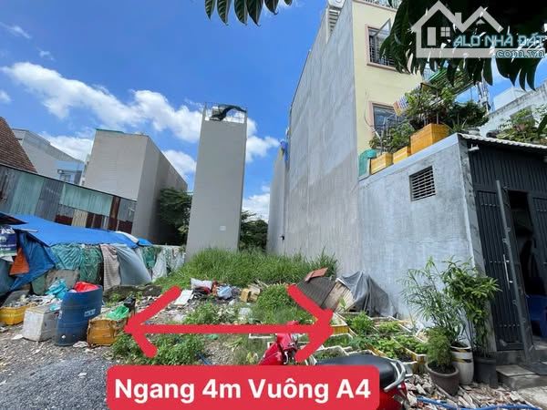 Bán đất 4x17m, mặt tiền hẻm 2020 huỳnh tấn phát, tt nhà bè, xây tự do, giá chỉ 3.79 tỷ