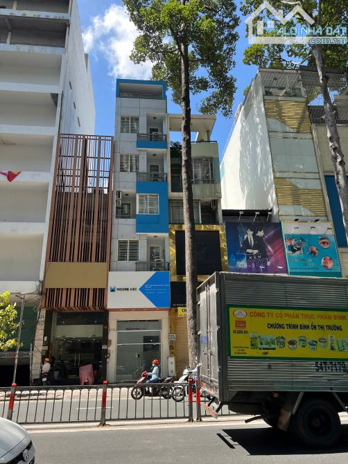 Tòa nhà MT Võ Thị Sáu, Quận 3 12x15m - 6 tầng ốp kính - HĐT 230 triệu - giá 60 tỷ