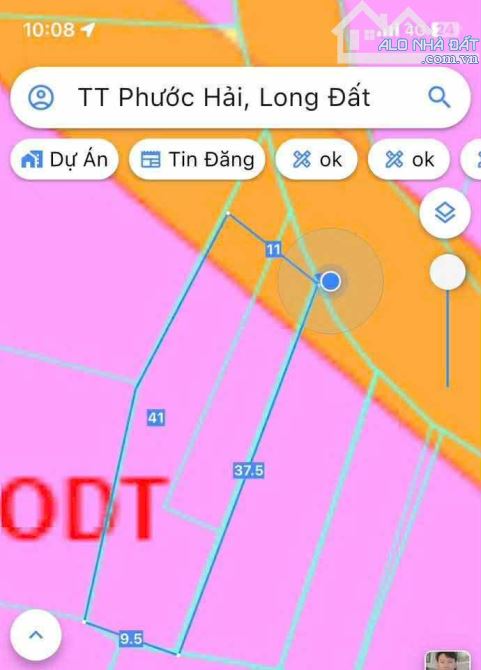 Gần 500m2- Phước Hải-tp HCM - Chỉ 1 Tỷ 200