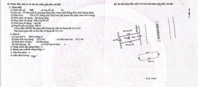 Bán nhà 3 tầng trung tâm Đồng Hới, mặt tiền QL1A, thích hợp ở và kinh doanh