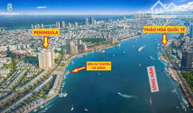 CĂN HỘ VIEW BIỂN – NÚI NHÌN TRỌN THÀNH PHỐ TẠI PENINSULA ĐÀ NẴNG, VỊ TRÍ ĐẸP NHẤT DỰ ÁN