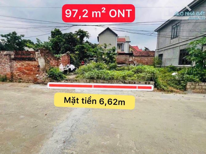 Bán đất Đông Thượng, Đông Yên, Quốc Oai 📐 Diện tích: 97.2m² | Mặt tiền: 6.2m