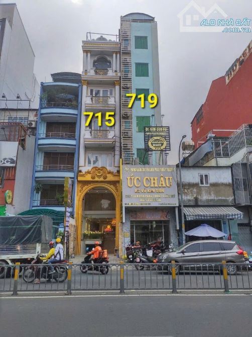BÁN NHÀ MẶT TIỀN LÊ HỒNG PHONG, P.12, QUẬN 10, 4x26, 8 tầng, HĐT 100tr/tháng, chỉ 40 tỷ
