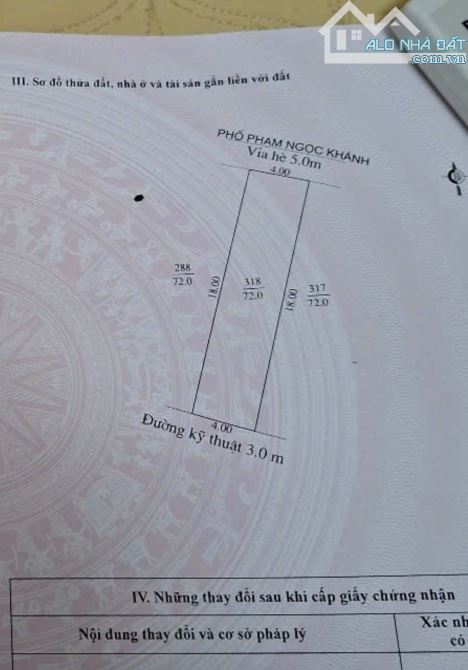 10. Chính chủ cần bán lô trục chính Phạm Ngọc Khánh - trung tâm Đông Nam Cường C