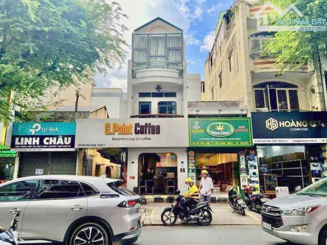 225 tỷ! Bán Mặt tiền đẹp tiện xây văn phòng Đ. Tôn Thất Tùng, Q.1 – 9,6m x 25,7m – 432m2.