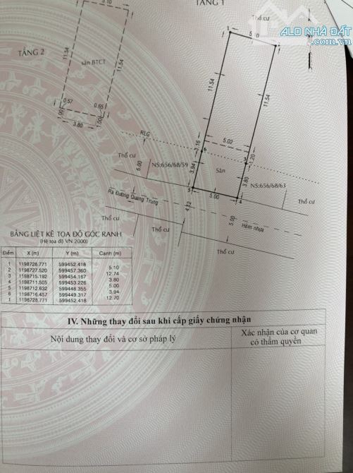 Bán gấp siêu phẩm 4 tầng mới đẹp - hẻm xe hơi thông - 5x15 - 4 ngủ - nở hậu - Lê Văn Thọ