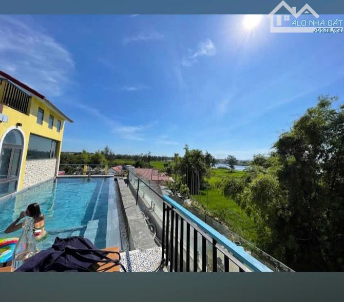 Bán villa view lúa Trà Quế cực chill với 530mv đất giá chỉ 15,5 tỷ.