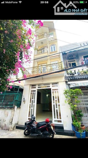 4 TẦNG - LÔ TƯ -BHHA- BÌNH TÂN - 4 LẦU - DT: 4*12.5M- KHU DÂN TRÍ CAO – CHỈ 6.3 TỶ