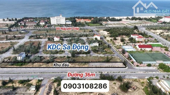 Bán nhanh một số lô đất đẹp đường 36m Bảo Ninh mới đấu - 1