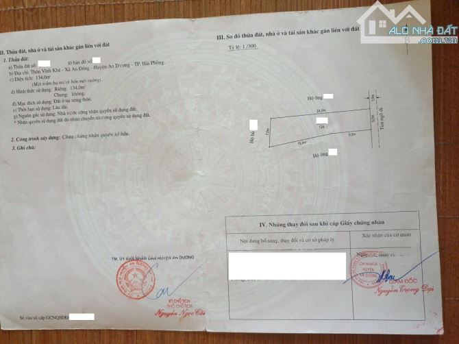 Đất Vĩnh Khê, ô tô ra vào tận cửa, giá cả hợp lý, khu dân cư đông đúc - 1