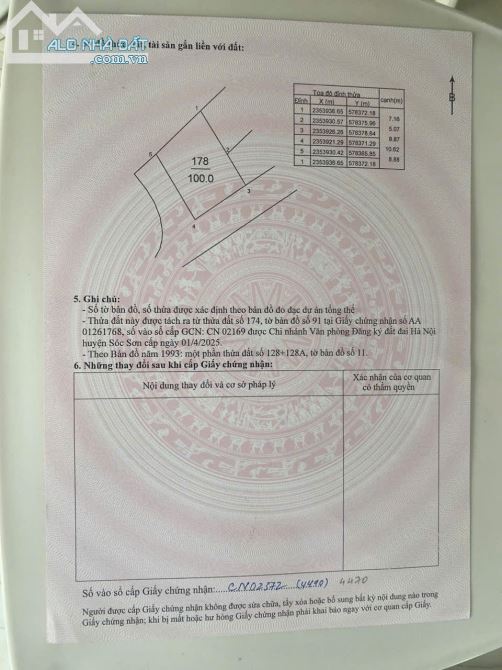 Chính chủ cần bán lô đất đẹp tại Thôn Vụ Bản, xã Minh Trí, Sóc Sơn – Hà Nội - 4