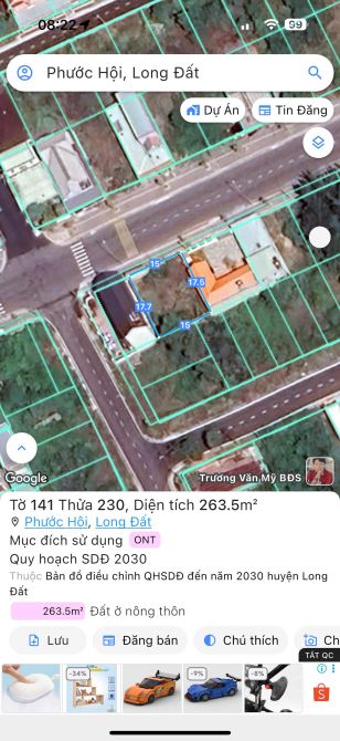 HÀNG NGỘP CẦN BÁN GẤP LÔ ĐẤT NGANG 15M NGAY TRUNG TÂM LỘC AN, BRVT - 3