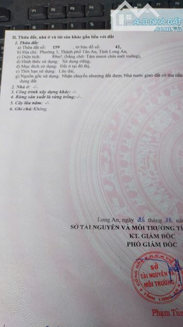 Đất hẻm 82 đường Lê Văn Khuyên P5 TP Tân An Long An - 3