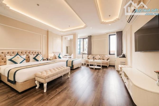 Bán toà khách sạn mặt phố Nguyễn Văn Cừ 320m 9T MT10m 265 tỷ dòng tiền 800 triệu - 3