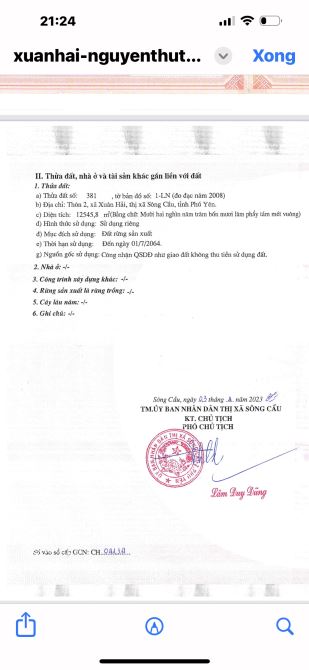 Bán lô mặt Quốc lộ 1D Xã Xuân Hải, Sông Cầu Phú Yên. 12.000m, giá 15 tỷ - 3