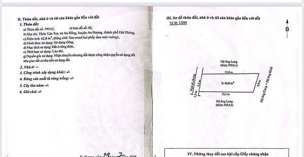 Bán đất Vân Tra – An Đồng – Gần Công Viên An Dương Đang Triển Khai - 3