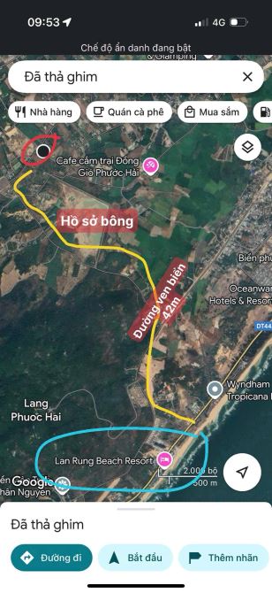 THỊ TRẤN PHƯỚC HẢI - NGAY HỒ SỞ BÔNG- CÁCH LAN RỪNG RESORT CHỈ 3Km - 5