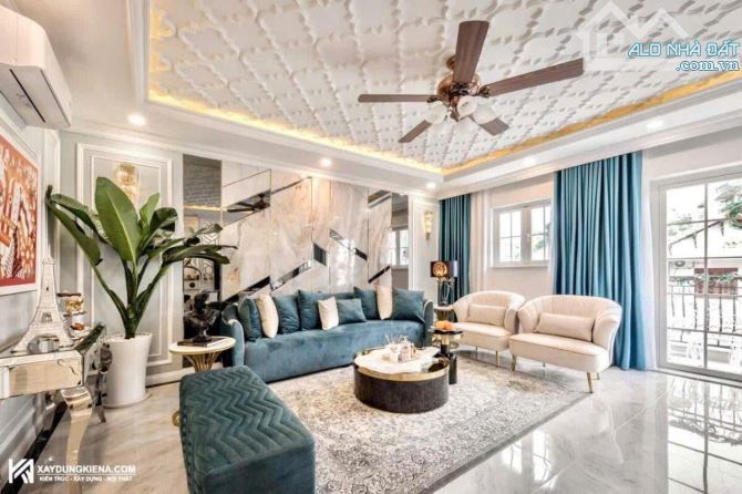 Siêu phẩm Biệt thự tân cổ điển, 4 tầng 141m2, ngang 8m, full nội thất cao cấp. - 5
