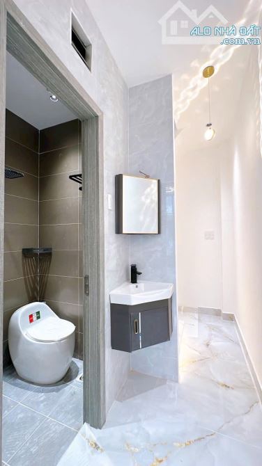 4ty1 - NHÀ Q4- KHU ĐƯỜNG SỐ phường 4 quận 4. Nhà 3 Tầng - 6