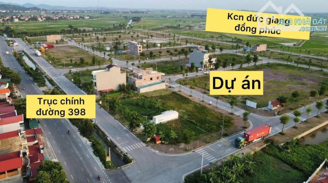 Bán Đất Khu Đô Thị Đức Giang, Xã Đức Giang, Tỉnh Bắc Ninh, Diện Tích 90m2 - 131m2.