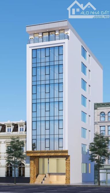 Bán Tòa Văn Phòng Đường Nguyễn Văn Cừ Long Biên 230m2 10 tầng mặt tiền 8.4m 150 tỷ