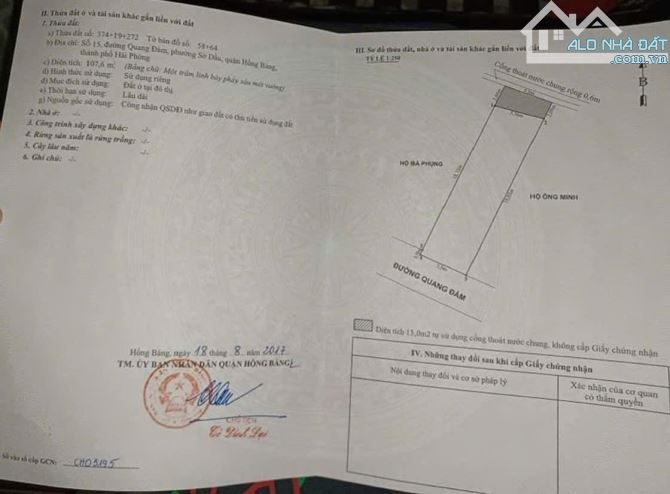 🍀🍀🍀Bán lô đất 108m2 mặt tiền rộng trên mặt đường Quang Đàm, tặng nhà 2 tầng– Chỉ 39tr/m