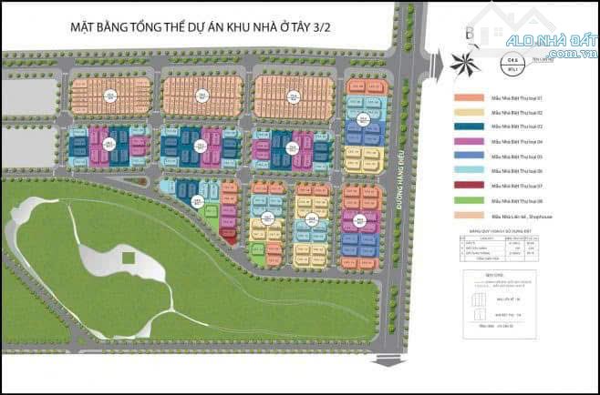 Cần bán đất biệt thự dự án tây 3/2 hàng điều f11 Vũng Tàu - 1