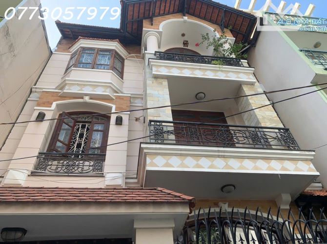 NHÀ BIỆT THỰ  NGUYỄN CỬU VÂN, P.17, BÌNH THẠNH 9X15M, HĐ THUÊ 50TR BÁN GIÁ 26TỶ - 1