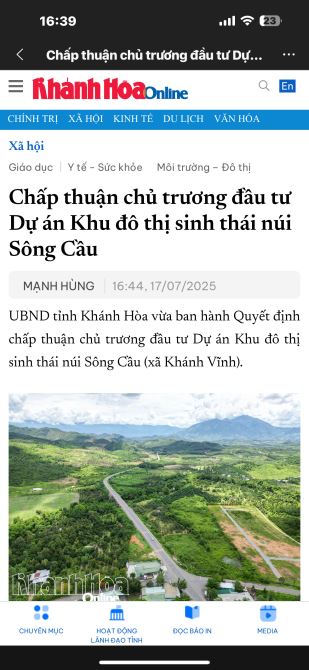 BÁN LÔ ĐẤT ĐẸP SÁT KCN SÔNG CẦU – MẶT TIỀN QL27C – DIỆN TÍCH 1.866M2, THỔ CƯ 100% - 5