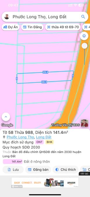 MẶT TIỀN NHỰA - GẦN THỊ TRẤN - GIÁ 890 triệu - 2
