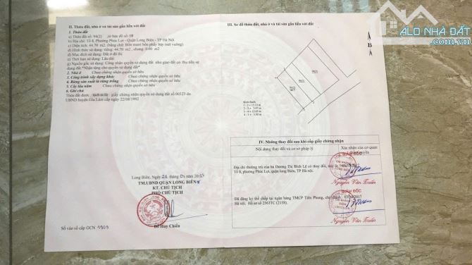 Đất đẹp hiếm giá rẻ đường ô tô nhỏ vào đất Ngõ phố Phúc Lợi DT 45m2 . Giá 5.5 tỷ - 2