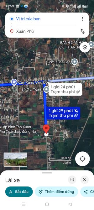 Bán 2,8 sào Xuân Phú, Xuân Lộc. Cách lộ 1A khoảng 700m - 2