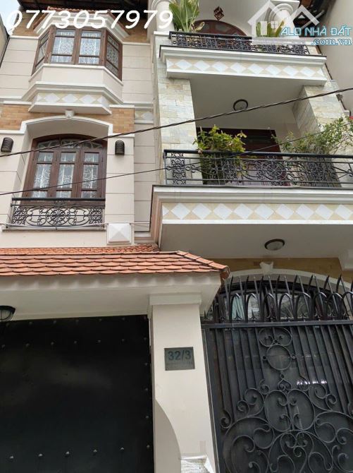 NHÀ BIỆT THỰ  NGUYỄN CỬU VÂN, P.17, BÌNH THẠNH 9X15M, HĐ THUÊ 50TR BÁN GIÁ 26TỶ - 2